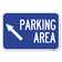 SignMission Parking Area Up Left Arrow Symbol 24370 Wayfair Canada